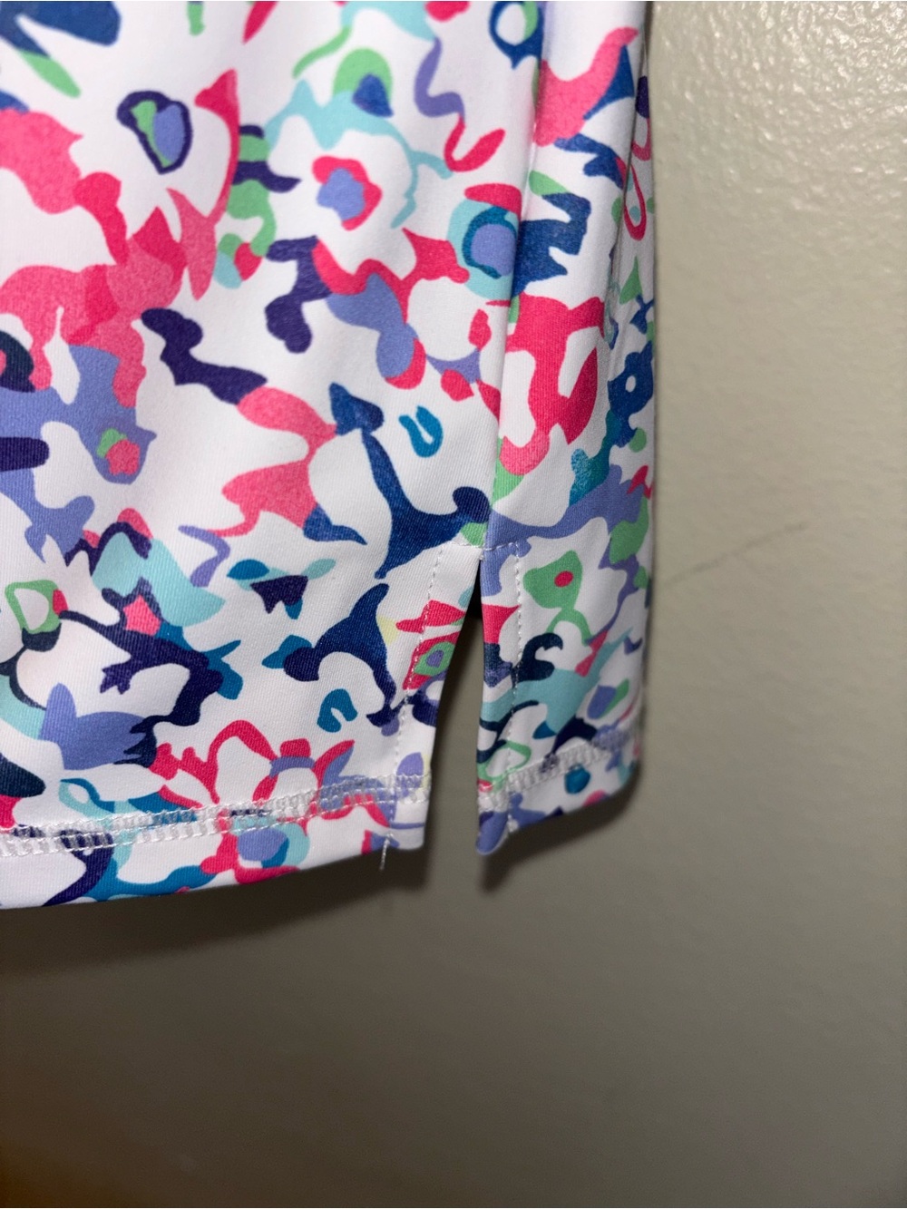 LouKeith Pastel Athletic Tennis Skirt Skort Pickleball Golf Medium M Pink Blue - Picture 5 of 10